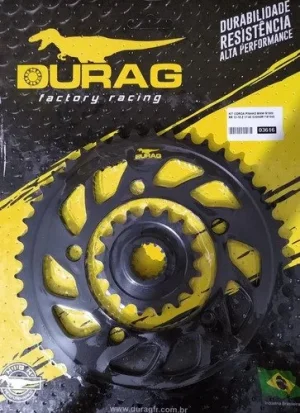 Kit Coroa e Pinhão Kawasaki Ninja 400 (Passe 520 Z14/41D) - Durag